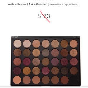 Morphe 35F Fall Into Frost Eyeshadow Palette